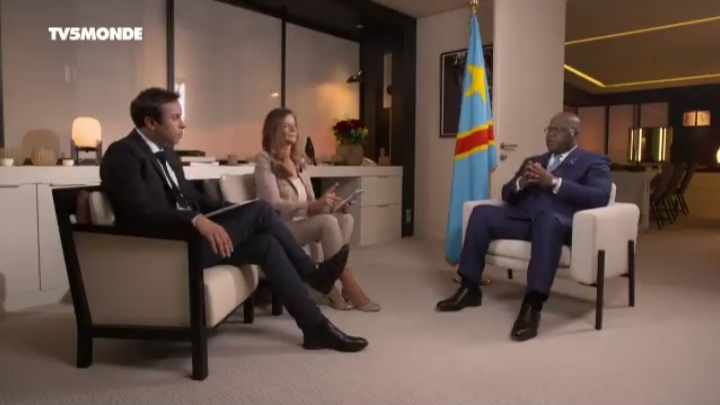 RDC : Tshisekedi invité du magazine  » internationales »  ce dimanche