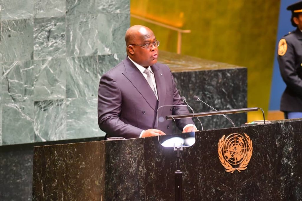 RDC-USA : « Le plus grand défis de la RDC, est celui de la paix, la sécurité et la stabilité » (F.Tshisekedi)