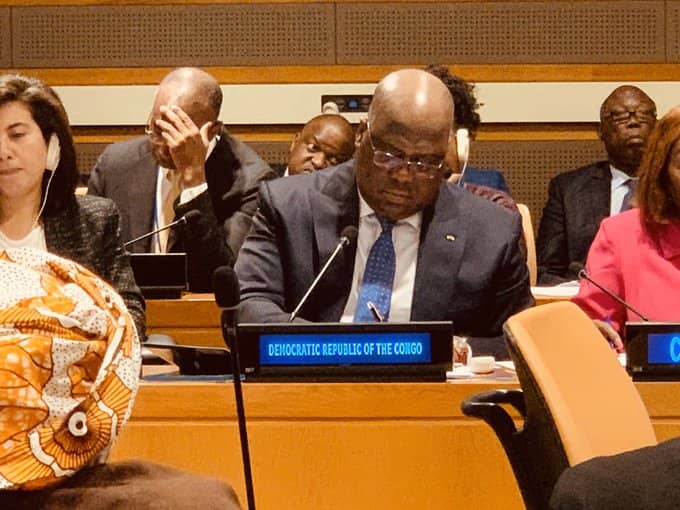 RDC- New-York :  Tshisekedi à la réunion conjointe ONU- BAD