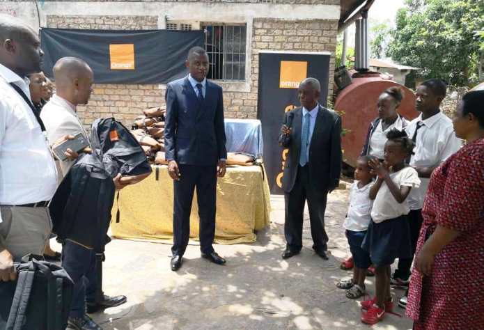 Kasaï oriental : La société des télécommunications Orange au chevet de l’orphelinat « Miséricorde « 