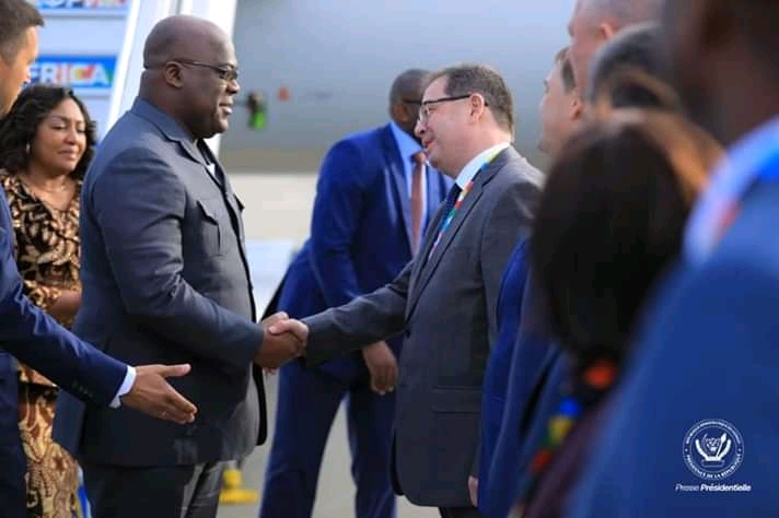 RDC:  Premier Sommet Russie Afrique, Félix Tshisekedi prend part