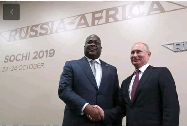 RDC- Russie: tête-à-tête Tshisekedi-Poutine