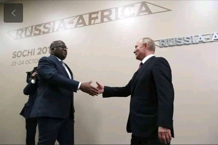 RDC-Russie: Poutine présente ses condoléances à Tshisekedi