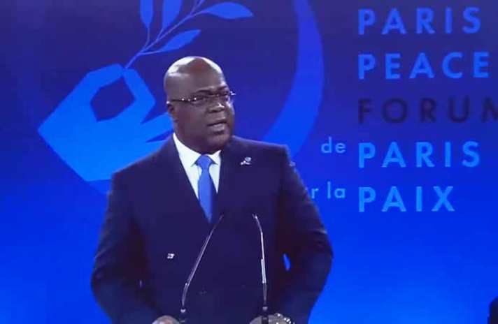 RDC- France : La paix ce n’est pas seulement le silence des armes (F.Tshisekedi)