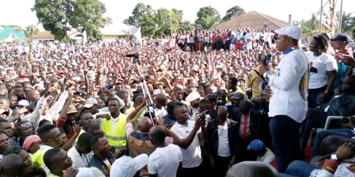 RDC- Kasaï central : En meeting populaire, Kabund répond aux professeurs du FCC