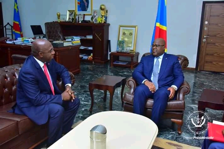 RDC: Un émissaire angolais reçu par Felix Tshisekedi
