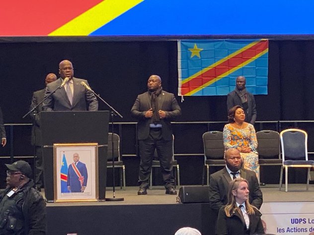 RDC- Grande Bretagne : « Tant que je serai président de la RDC, il n’y aura même pas 1cm² de notre pays qui sera arraché » ( Tshisekedi)