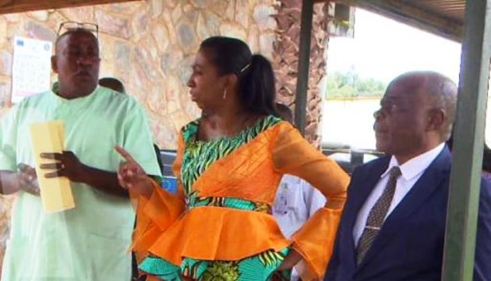 RDC/ Sud-Kivu: Jeanine Mabund visite l’hôpital de Panzi