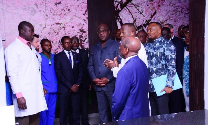 RDC: Félix Tshisekedi a inauguré le laboratoire de la radiothérapie
