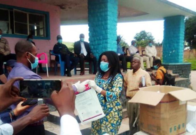 RDC- Lomami: L’hôtel de ville de Mweneditu rend obligatoire le port de masque