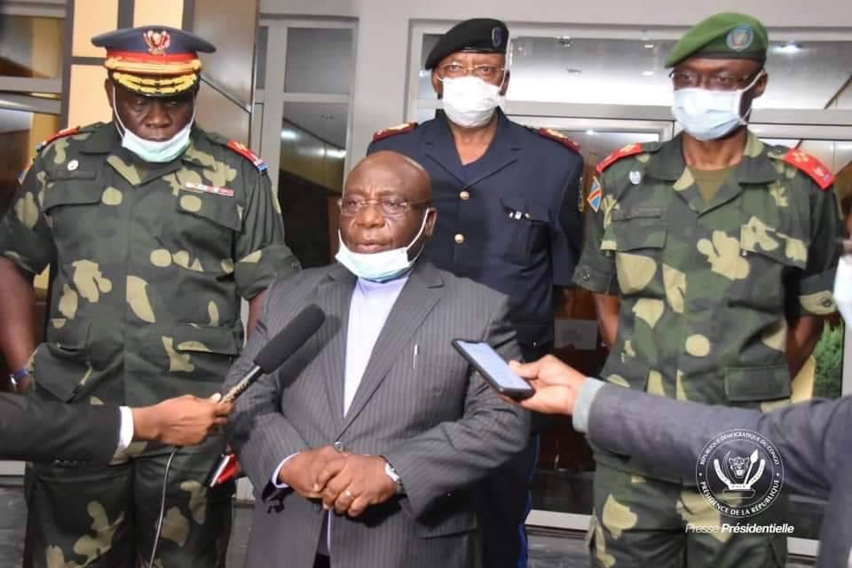 RDC: Aimé Ngoyi Mukena dresse un tableau de la situation sécuritaire dans le pays ( conseil des ministres)