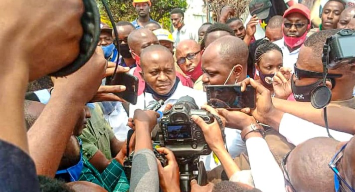 RDC/Nord-Kivu: Le ministre de la jeunesse, Billy Kambale, est arrivé ce mardi à Goma