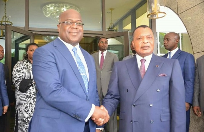 RDC: Denis Sassou Ngesso à Kinshasa pour assister aux obsèques de sa belle sœur