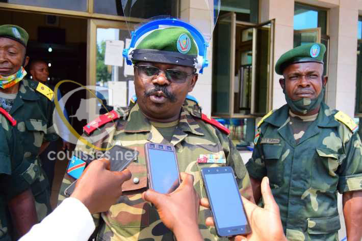 Kasaï oriental:   Le Général Major Marcel Mbangu appelle ses nouvelles troupes à l’unité