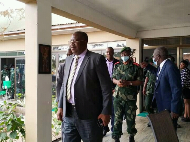 RDC-Lualaba: Le gouverneur Muyej reçoit Célestin Mbala Munsense