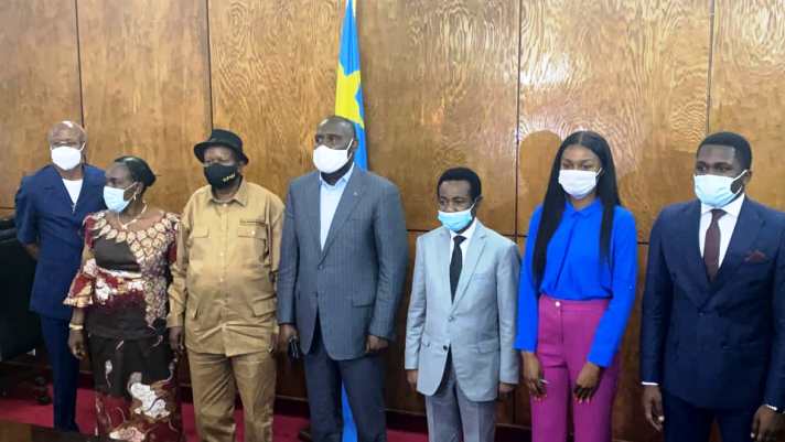 RDC : Christophe Mboso procède à la remise et reprise avec Boniface Balamage