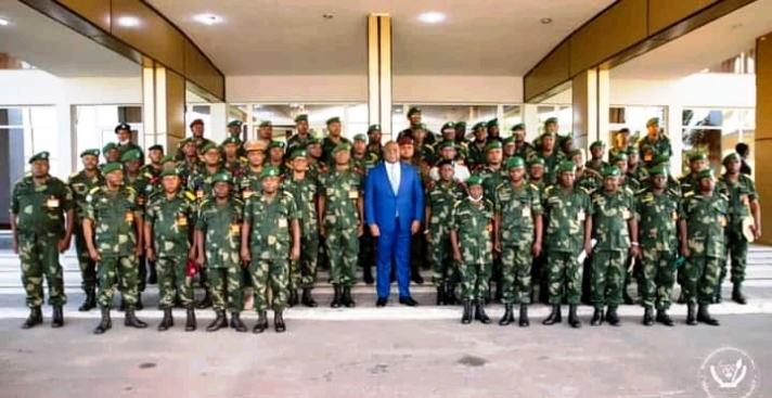 RDC: Le Chef de l’Etat a échangé avec les commandants des FARDC venus de l’Est