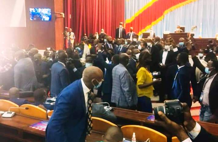 RDC: Tensions à l’Assemblée nationale, les députés FCC s’opposent aux matières retenues