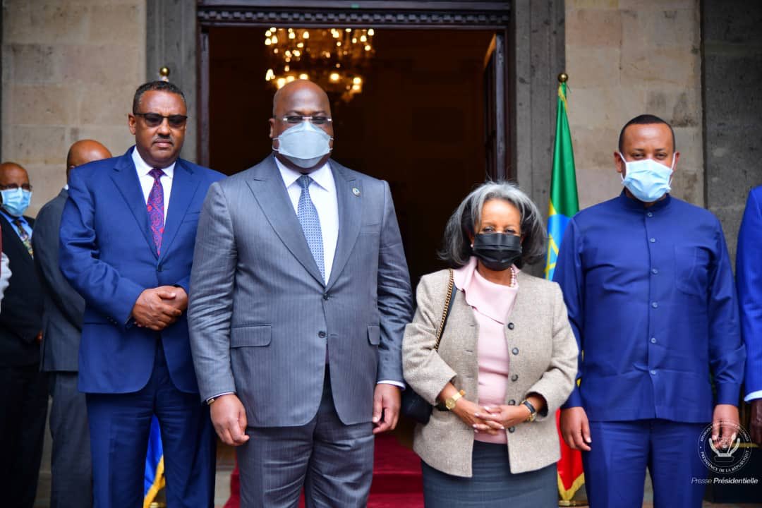 RDC- Ethiopie: La présidente et le premier ministre d’Éthiopie promettent soutien à Félix Tshisekedi