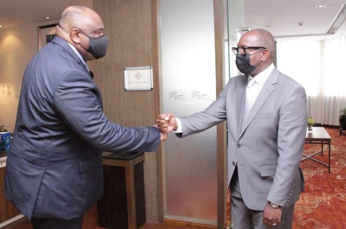 RDC : Jean-Pierre Bemba rencontre Sama Lukonde pour le féliciter