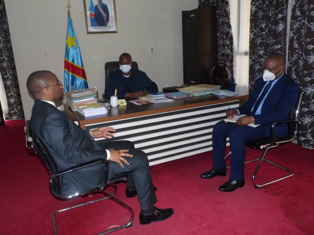 Kasaï oriental : L’OGEFREM annonce au gouverneur J. Maweja l’ouverture de son agence à Mbujimayi