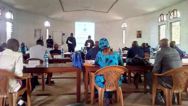 Kasai oriental : l’OIM ouvre une session de formation des formateurs des policiers