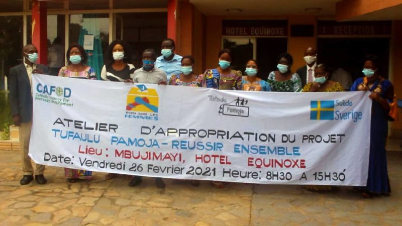 Kasaï oriental : Le mouvement rien sans les femmes s&rsquo;approprie le projet TUFAULU PAMOJA