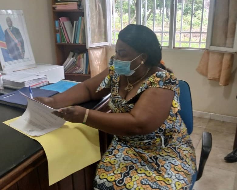 Kasaï oriental :  Eugénie Tshilanda prend officiellement ses fonctions comme ministre de Genre
