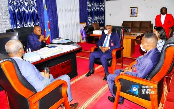 RDC: Matérialisation de la chaîne de dépenses au centre des échanges entre l&rsquo;IGF et Jacques Kyabula