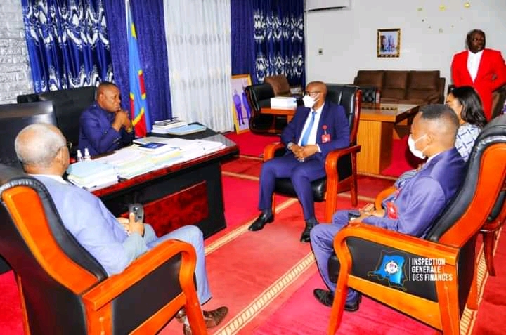 RDC: Matérialisation de la chaîne de dépenses au centre des échanges entre l&rsquo;IGF et Jacques Kyabula