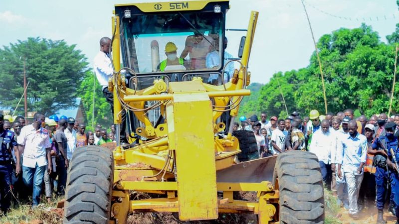 Kasaï oriental : Jean Maweja lance les travaux de modernisation de deux avenues