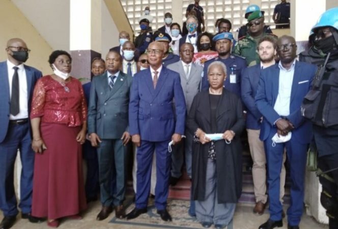 RDC- Kasaï central : Bintou Keita en mission à Kananga