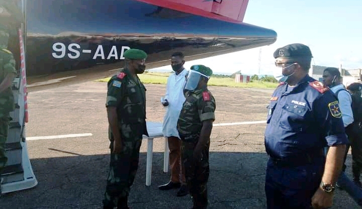 Kasai oriental: Le commandant de la deuxième zone de défense des forces armées de la RDC est arrivé à Mbujimayi