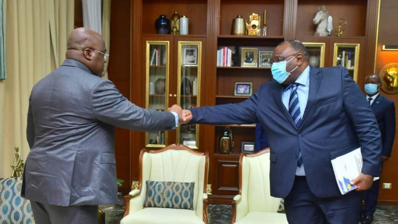 RDC : Bemba remet à Tshisekedi le « programme de développement  intégré du bloc Ouest et de la Grande Orientale »