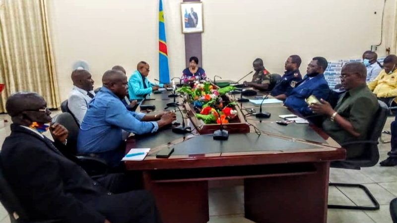 Kasaï oriental : Jeannette Longa préside son premier conseil de sécurité élargi