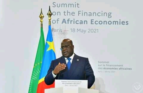 RDC: A Paris, Félix Tshisekedi propose un filet de protection financière entre pays pour résister à la crise
