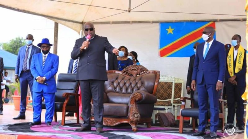 RDC: A Kolwezi, Félix Tshisekedi dénonce la campagne de diabolisation contre les gouverneurs nommés