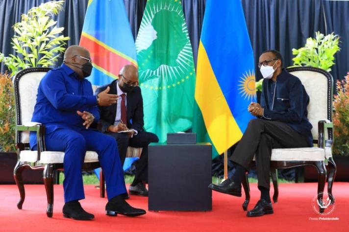 RDC: Tshisekedi et Kagame partagent sur le renforcement des échanges commerciaux