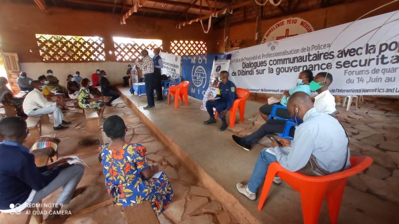 Kasaï oriental : Poursuite des dialogues communautaires sur la gouvernance sécuritaire à Dibindi