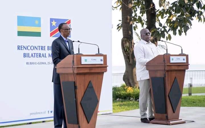 RDC: Félix Tshisekedi et Paul Kagame concluent des accords sur trois domaines