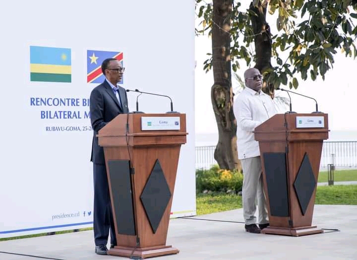 RDC: Félix Tshisekedi et Paul Kagame concluent des accords sur trois domaines