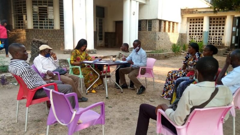 Kasaï oriental : la Coordonnatrice de la Nouvelle Société Civile Congolaise restitue sa mission de Kinshasa