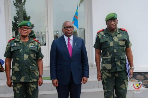 RDC: les gouverneurs militaires ont partagé la situation sécuritaire avec le Premier ministre
