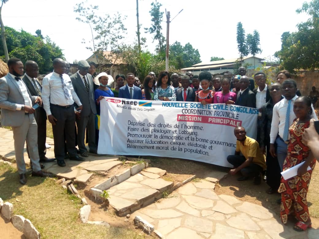 Kasaï Oriental : Installation officielle des comités urbain et communaux de la Nouvelle Société Civile Congolaise