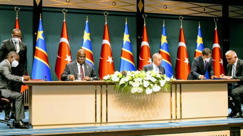 RDC: première visite de Félix Tshisekedi à Ankara