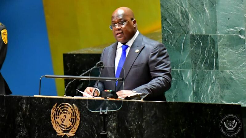 RDC: Félix Tshisekedi plaide pour une meilleure représentation de l&rsquo;Afrique au sein du conseil de sécurité