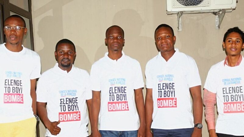 RDC: Le conseil national de la jeunesse lance la campagne « Elenge toboyi Bombé »