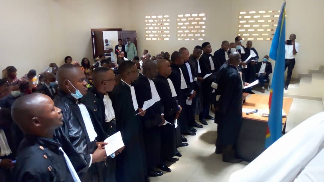 Kasaï Central : 15 avocats inscrits au tableau du  barreau de Kananga après renouvellement de serment
