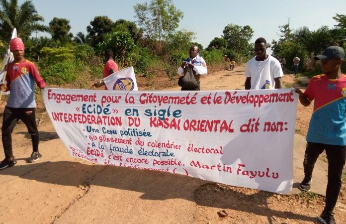 Kasaï Oriental : Lamuka défie Fayulu par la marche, le coordonnateur provincial arrêté