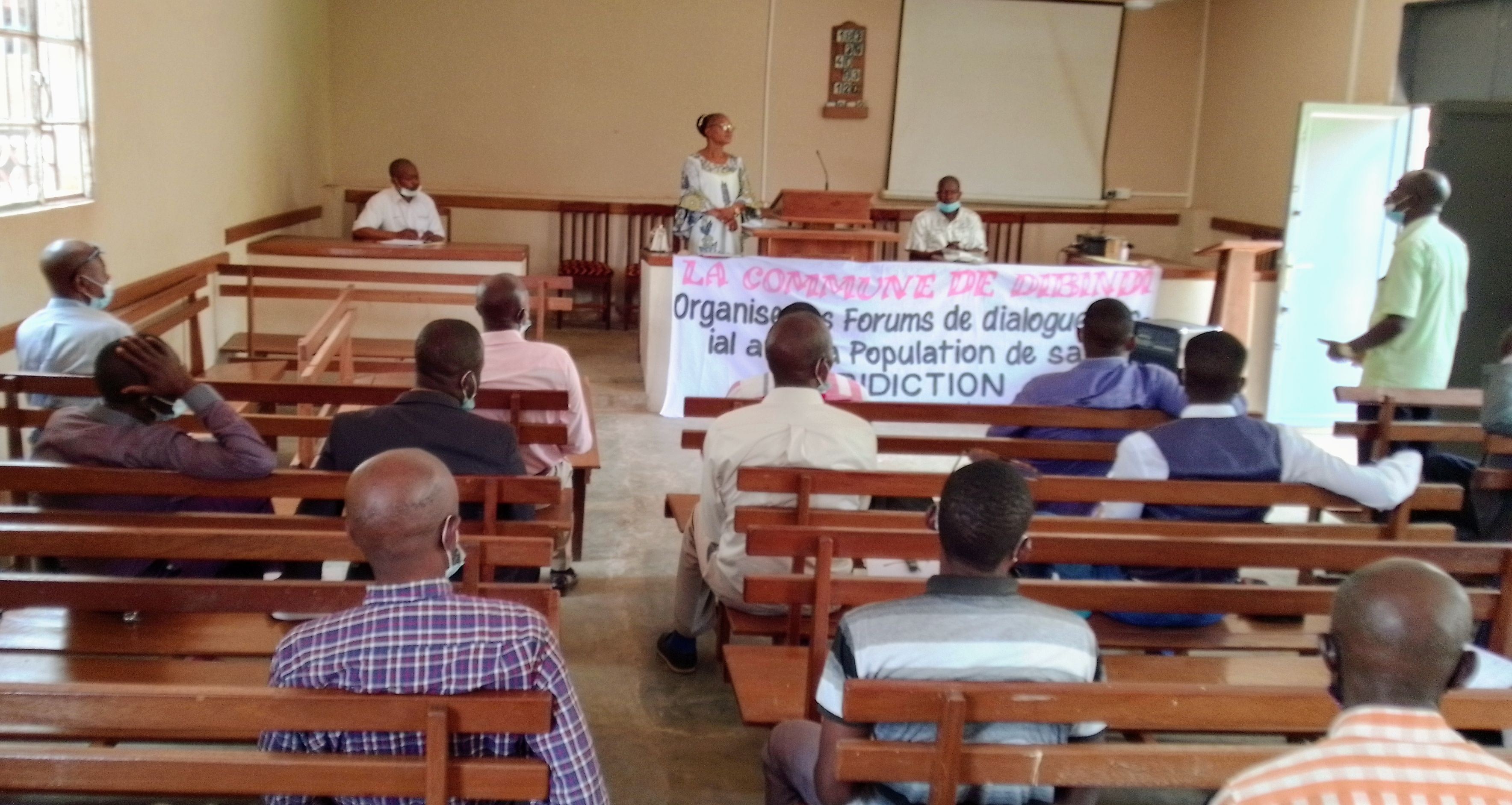 Kasaï Oriental : début des forums de dialogue social avec la population dans la commune de Dibindi
